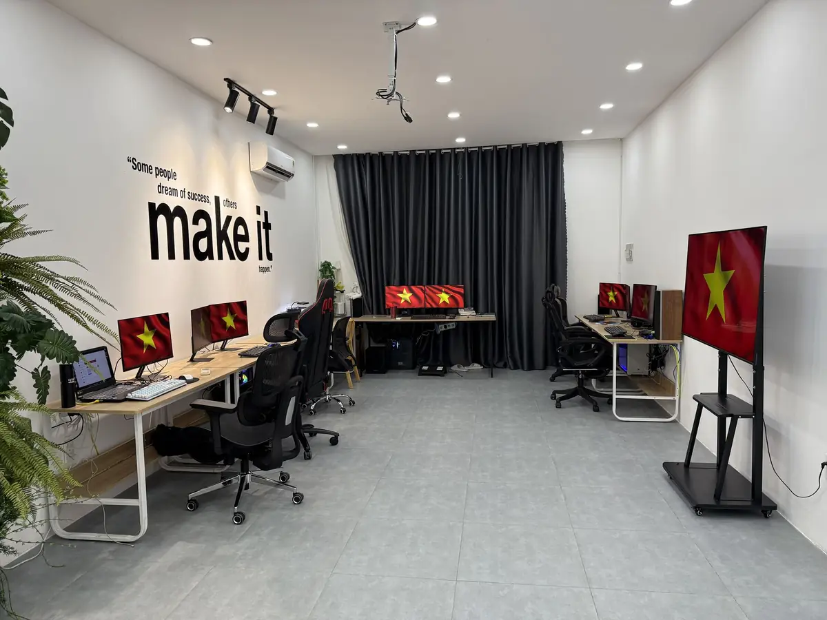 Không gian làm việc tại văn phòng Weplay